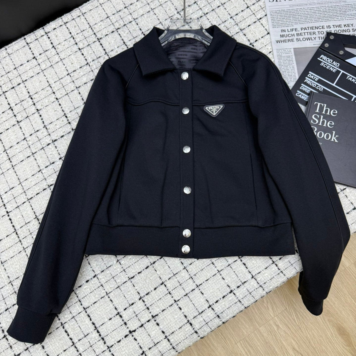 PRADA 25S LOGO JACKET 326