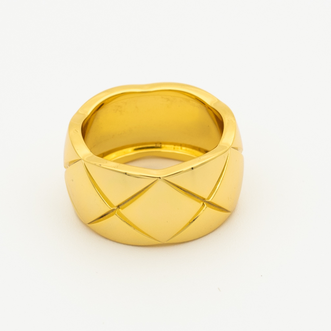 CRUSH RING 10MM QUILTED