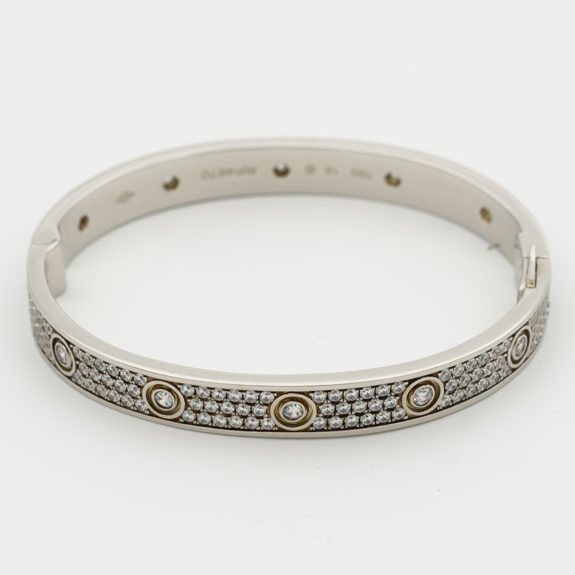 LOVE BRACELET 6.1MM FULL DIAMOND