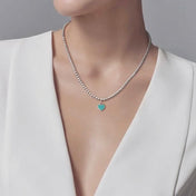 RETURN TO TIF SILVER BEAD NECKLACE