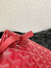 SAINT LOUIS GM 40CM RED CANVAS