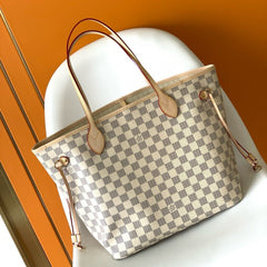 NEVERFULL MM 32 GREY CREAM DAMIER AZUR INSIDE COLOUR 1
