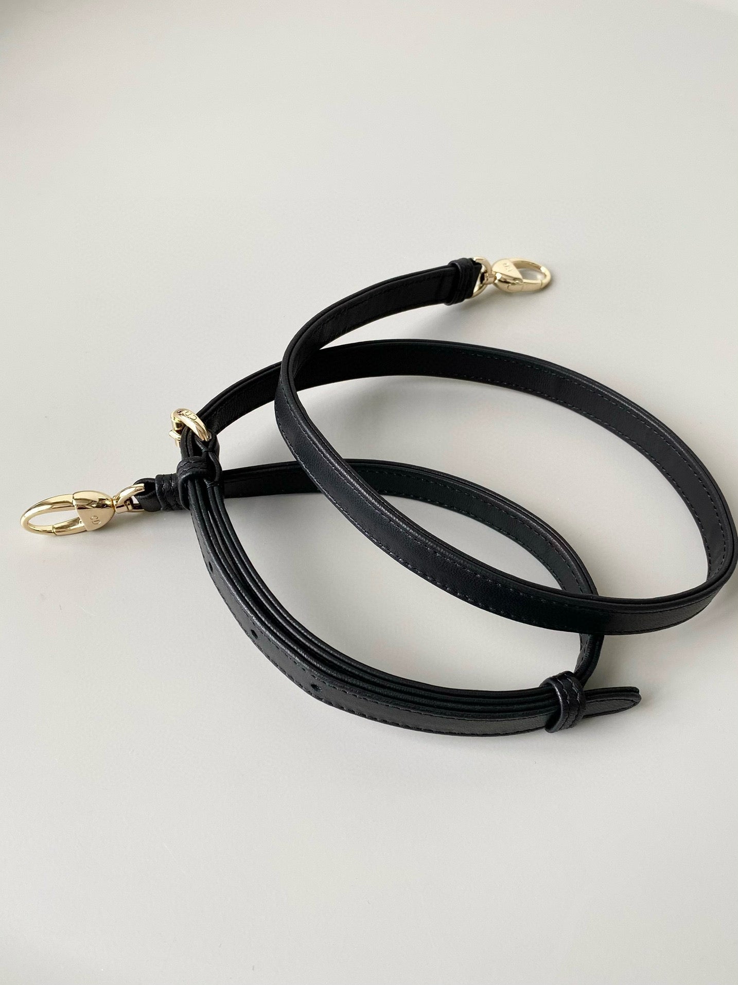 MINI MY LADY 17 BLACK CALFSKIN GOLD HARDWARE