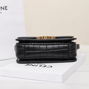 TRIOMPHE TEEN 18 BLACK ALLIGATOR SKIN