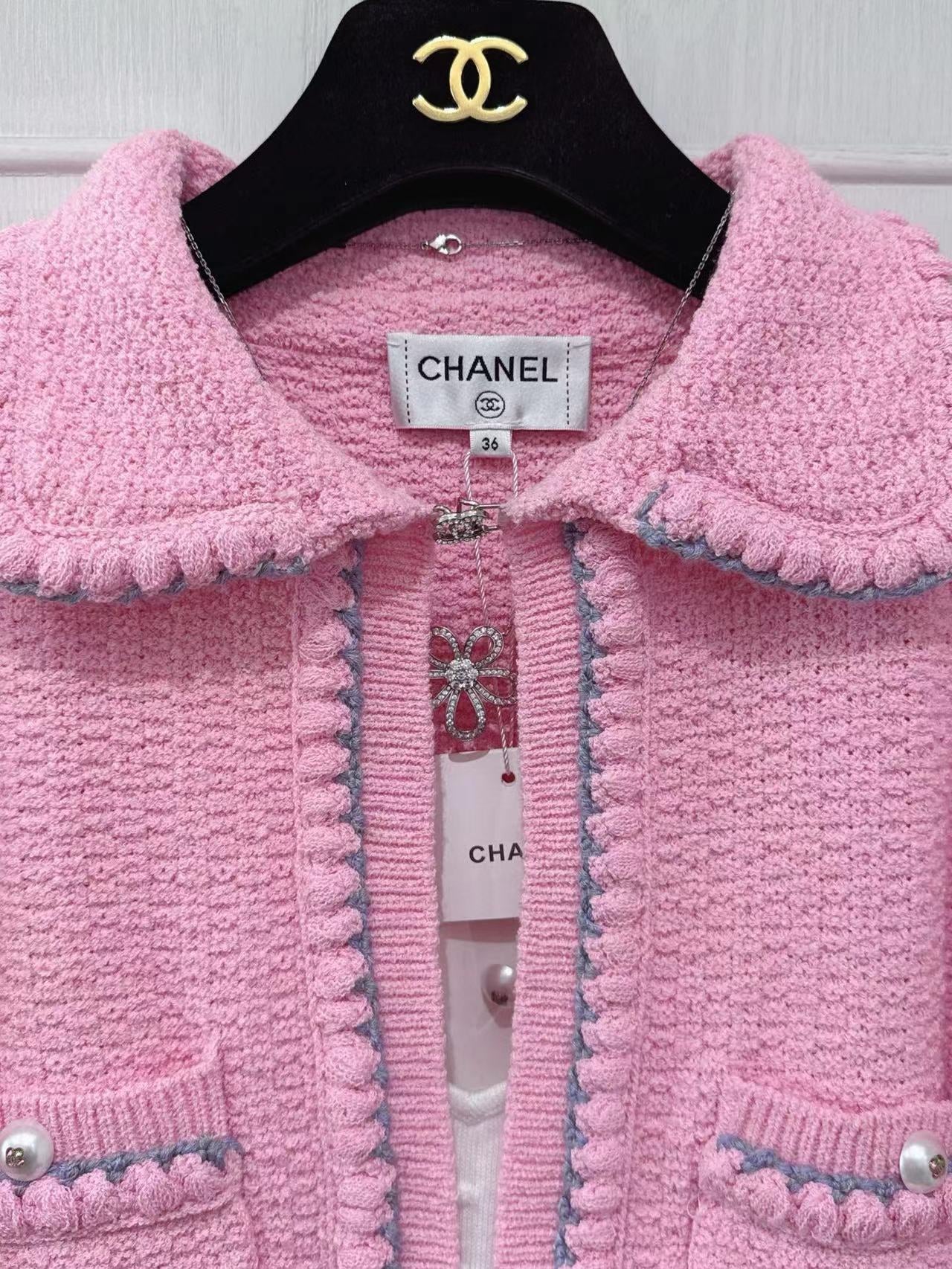 CC 25P Cardigan Pink Tweed 226820