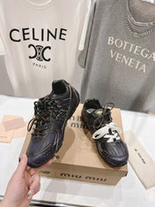 NBxMIU SNEAKER 530 IN BLACK CALFSKIN