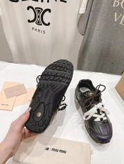 NBxMIU SNEAKER 530 IN BLACK CALFSKIN