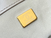 CC 25 HANDBAG IN GREY 30 SUEDE GOLD HARDWARE