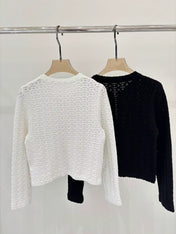 CC Knitted Sweater Cardigan