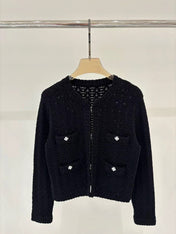 CC Knitted Sweater Cardigan