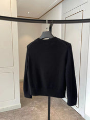 Chanel Black Cashmere Knitted Cardigan
