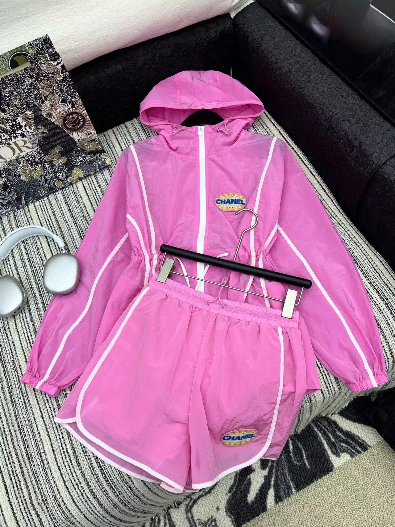 CC Set Jacket With Shorts Nilong