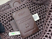 CHLOÉ 25S SUMMER BANANA HOBO BAG 36 IN BROWN