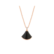 DREAM NECKLACE ONYX 1 DIAMOND