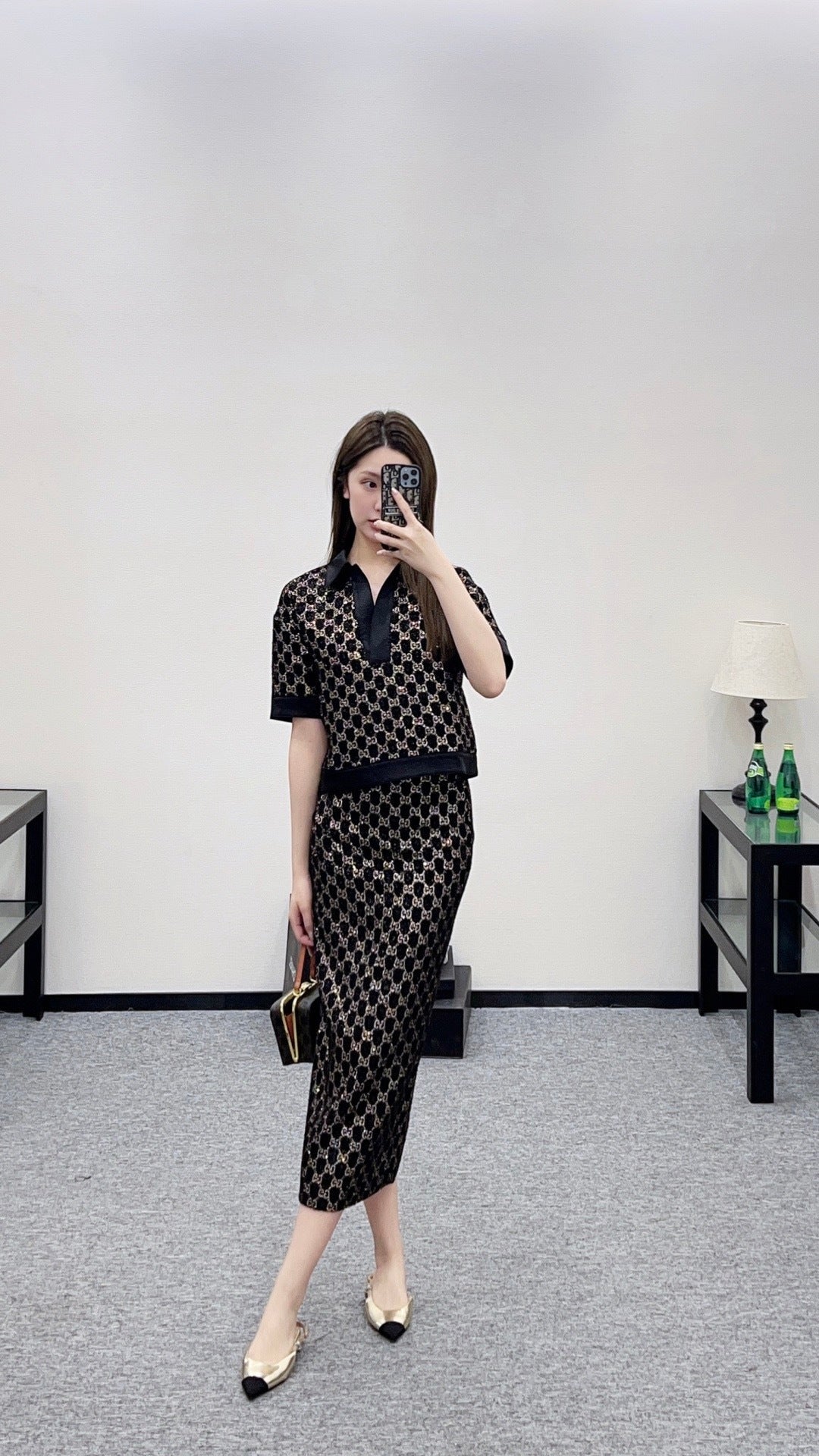 GUCCI KNITTED POLO SHIRT STYLE 4