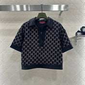 GUCCI KNITTED POLO SHIRT STYLE 4