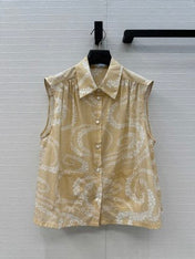 CC 25 Sleeveless Shirt Silk Cotton
