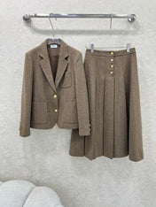 CELINE 26S BLAZER SKIRT SET 791194