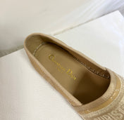 GRANVILLE ESPADRILLE CAMEL BEIGE QUILTED CANNAGE CALFSKIN