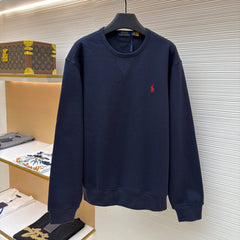RALPH LAUREN 25S FLEECE SWEATSHIRT WITH EMBROIDERED LOGO 263