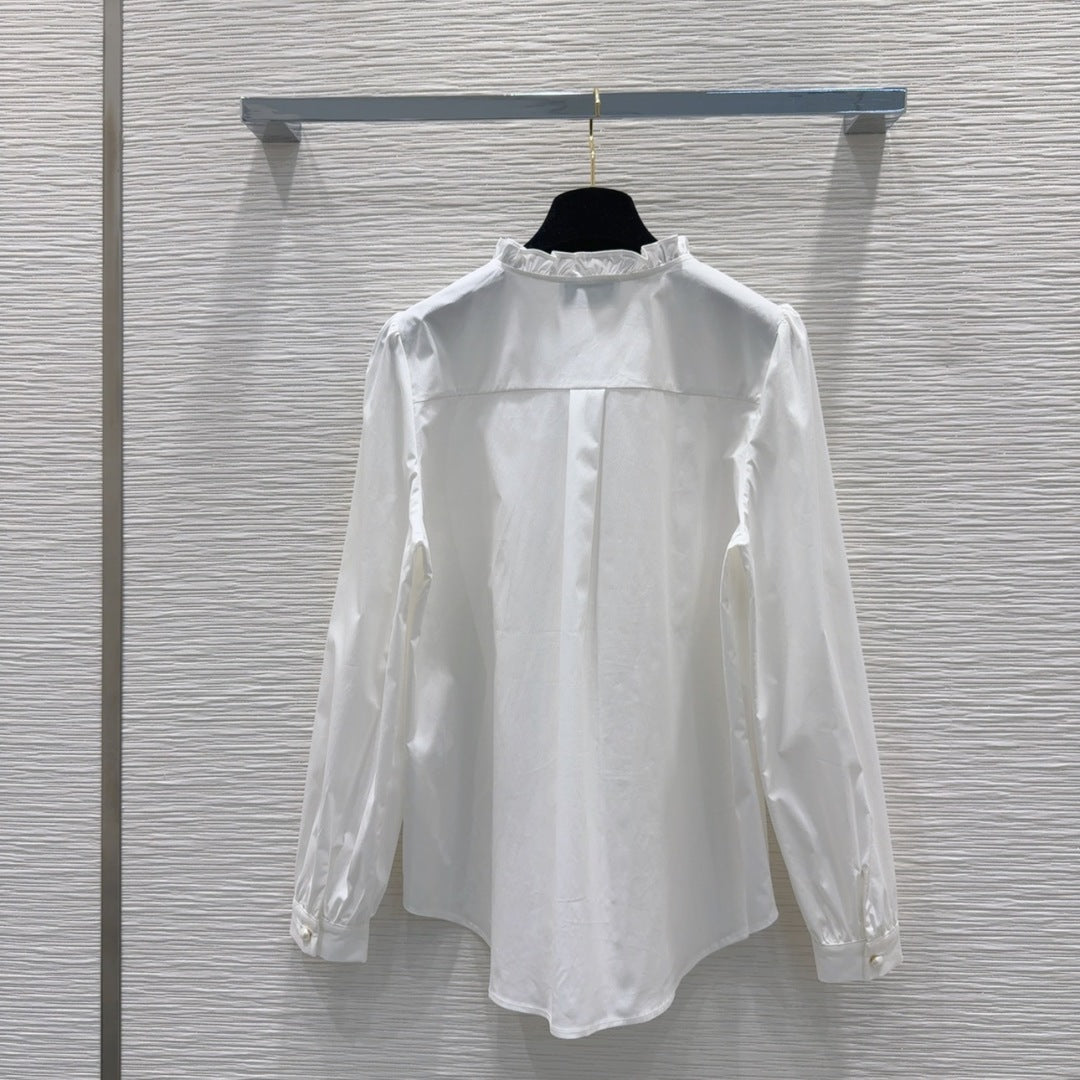 CC 25 Shirt White Cotton