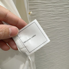 CC 25 Shirt White Cotton