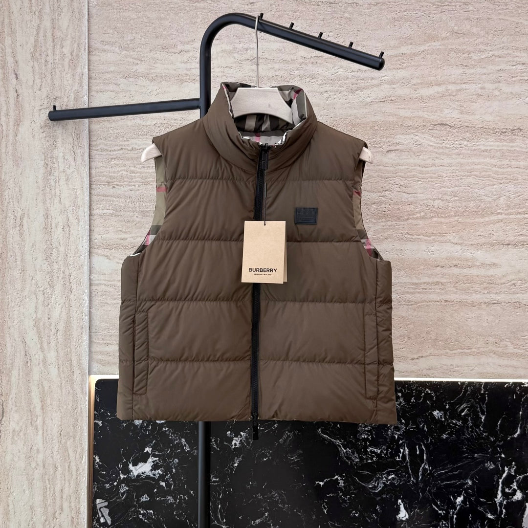 BURBERRY 25S REVERSIBLE PUFFER VEST 166