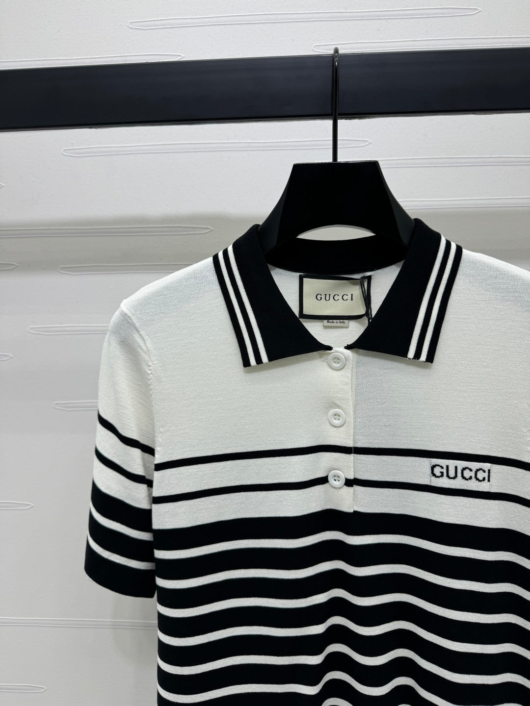 Gucci 25 Polo T-Shirt Tencel with Wool 233492
