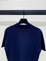 BURBERRY SHORT-SLEEVE KNITTED POLO SHIRT 274845