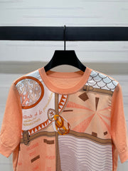 HERMES 25S SHORT-SLEEVE CREW-NECK T-SHIRT 290