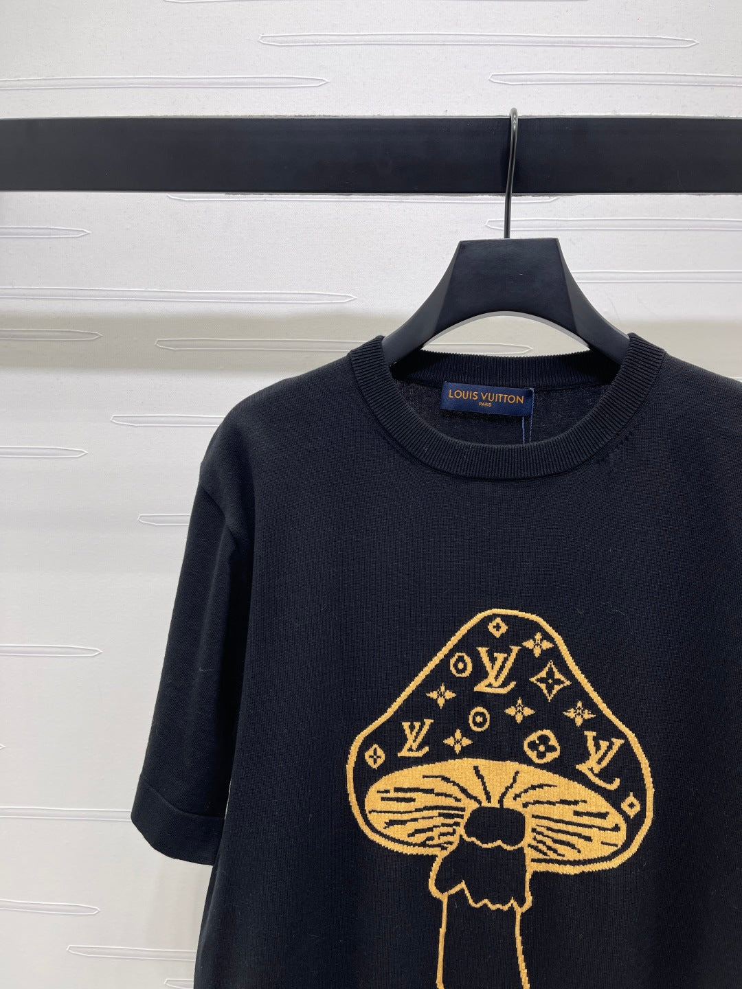 LV 25S SHORT-SLEEVE CREW NECK SWEATER 0089