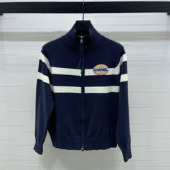 CHANEL 25S STAND-COLLAR CARDIGAN 283