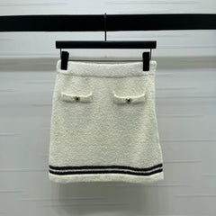 CHANEL 25S KNITTED MINI SKIRT 285