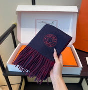HERMES 25S SCARF 190 IN CASHMERE 854619