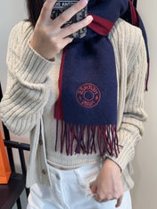 HERMES 25S SCARF 190 IN CASHMERE 854619