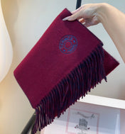 HERMES 25S SCARF 190 IN CASHMERE 854620