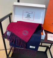 HERMES 25S SCARF 190 IN CASHMERE 854620
