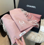 CHANEL 25S SCARF 180 IN CASHMERE 989787