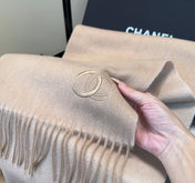 CHANEL 25S SCARF 180 IN CASHMERE 989789