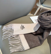 HERMES 25S SCARF 190 IN CASHMERE 991972