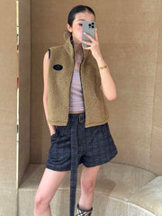 BURBERRY 25S TEDDY FLEECE VEST 0016