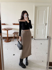 PRADA 25S MIDI SKIRT 331