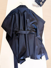 HERMES 25S SEQUIN-EMBROIDERED KNIT CAPE 319