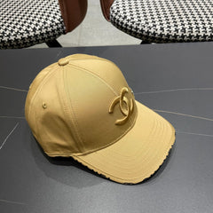 BASEBALL HAT YELLOW WITH LETTERING TRIM 672539