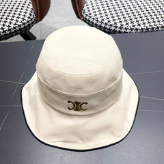 BUCKET HAT MODEL 650289 IN WHITE FABRIC