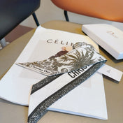 DIOR TWILLY 100 CM IN SILK 714383