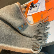 HERMES 25S SCARF 180 IN CASHMERE 989878