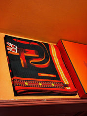 HERMES 25S SCARF 140 IN SILK CASHMERE 989480