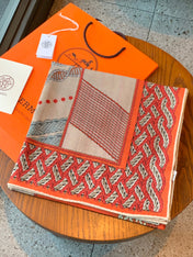 HERMES 25S SCARF 140 IN SILK 989535