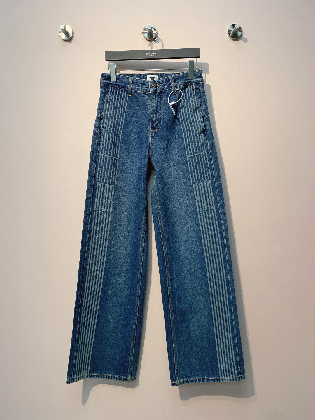 DIOR 25S WIDE-LEG STRAIGHT JEANS 851